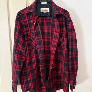 Rails Red and Black Checkered Jacket